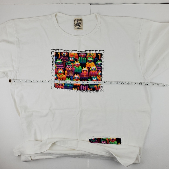 alore vtg heavy short sleeve cat tee OS(2X) - Picture 5 of 9